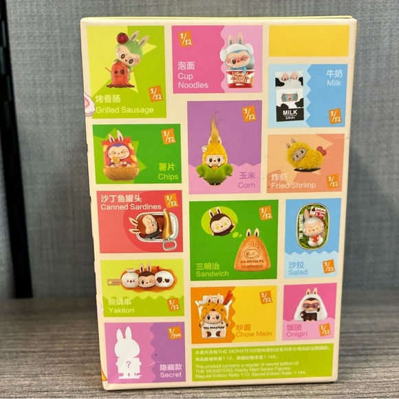 Pop Mart Wacky Mart The Monsters Labubu Confirmed Blind Bon- Chow Mein - Picture 8 of 11